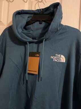 The North Face Blue Crewneck Pullover Hoodie